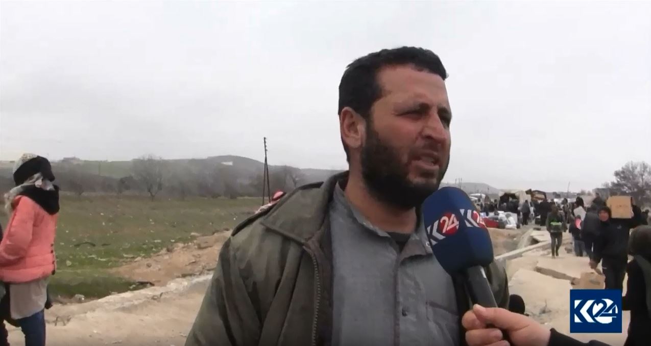 Bi hezaran koçeberên derbasî Minbic bûn